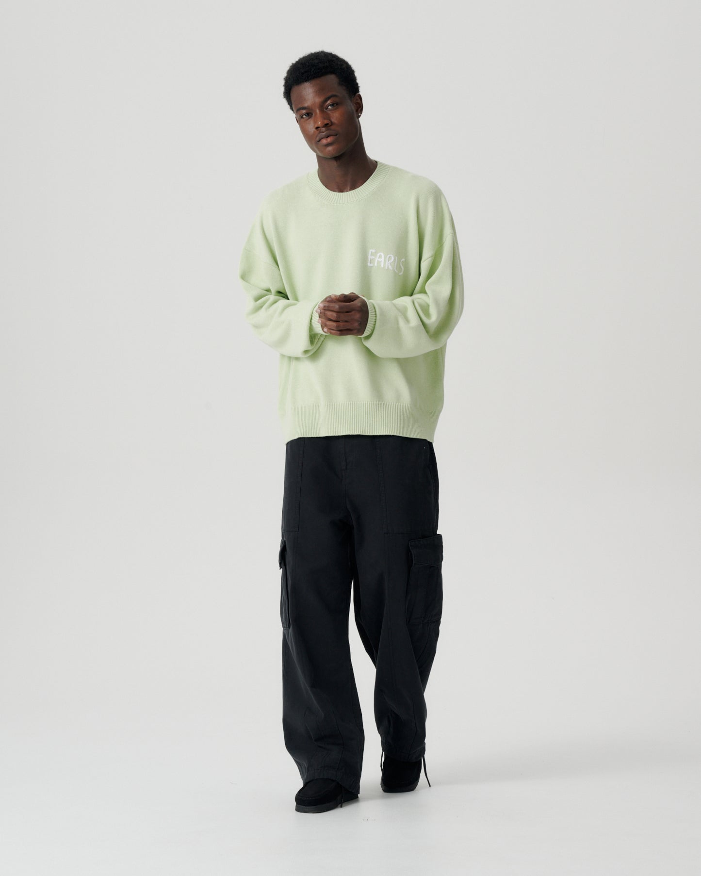 Classic Knit Crew - Limezest