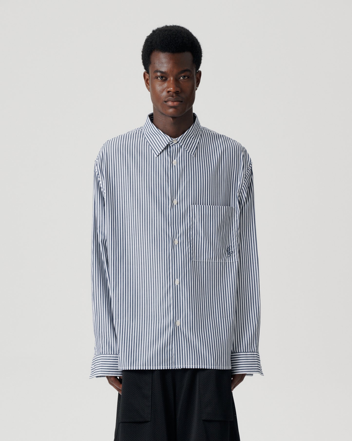 CBD Shirt - Midnight Stripe