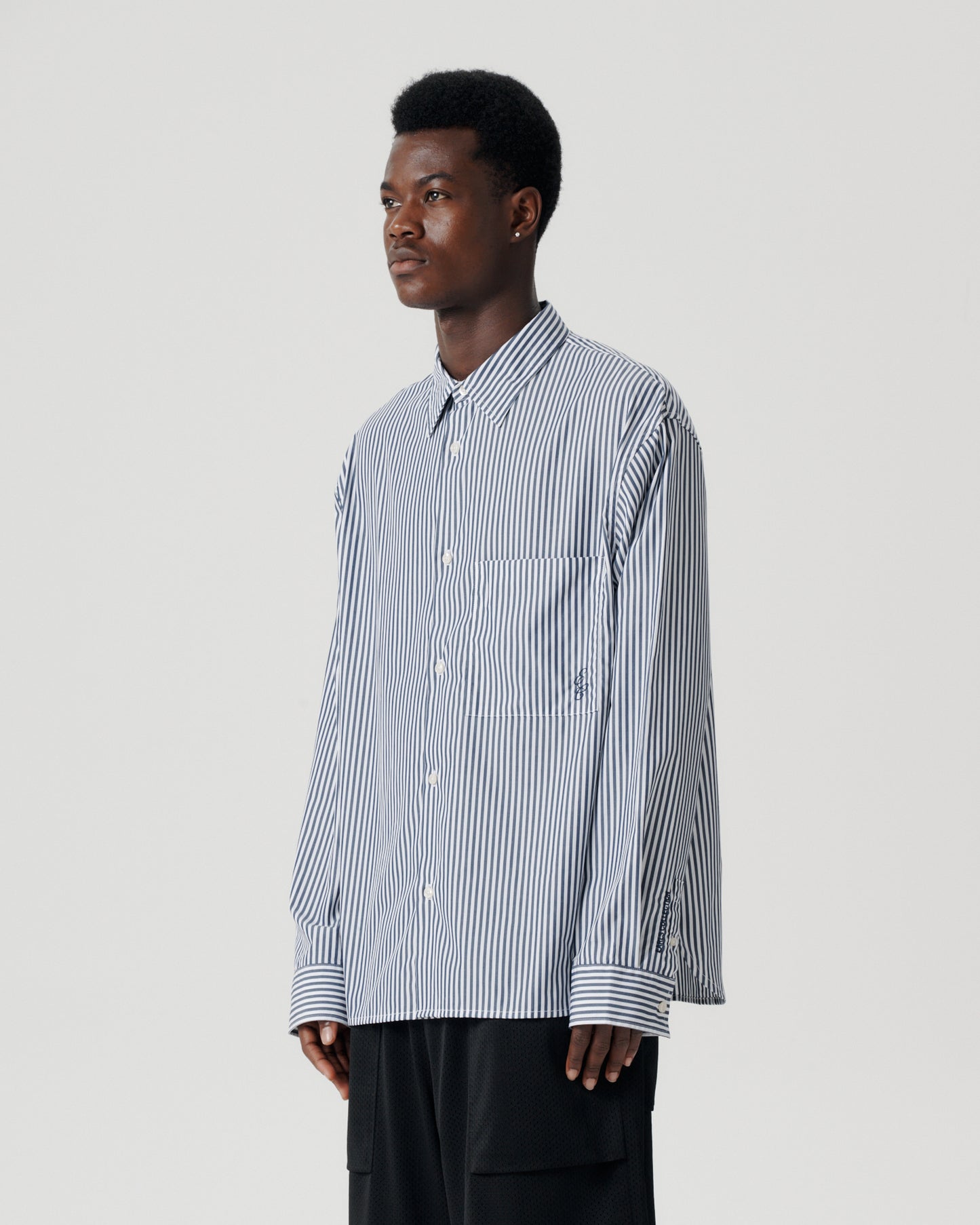 CBD Shirt - Midnight Stripe