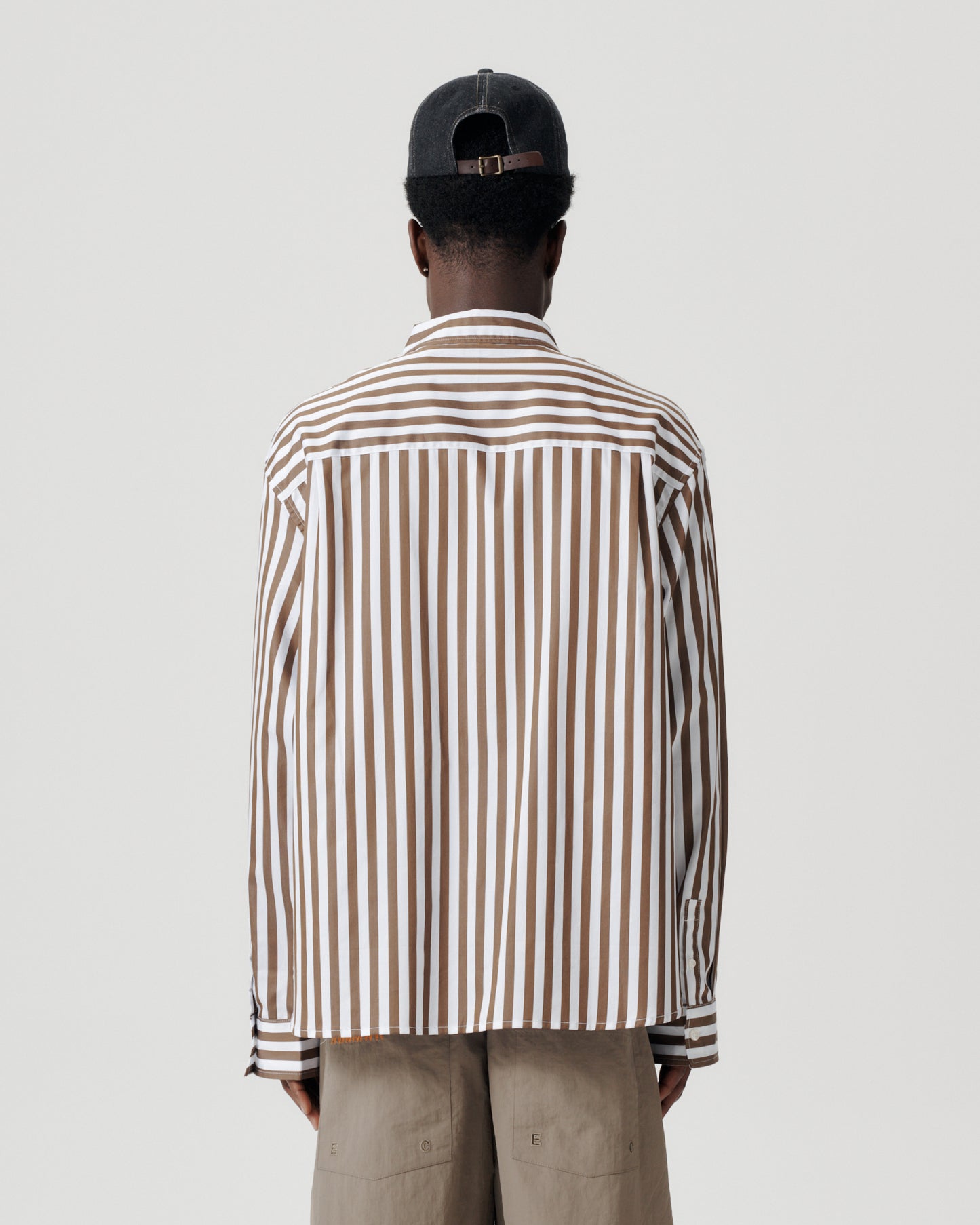 CBD Shirt - Walnut Stripe