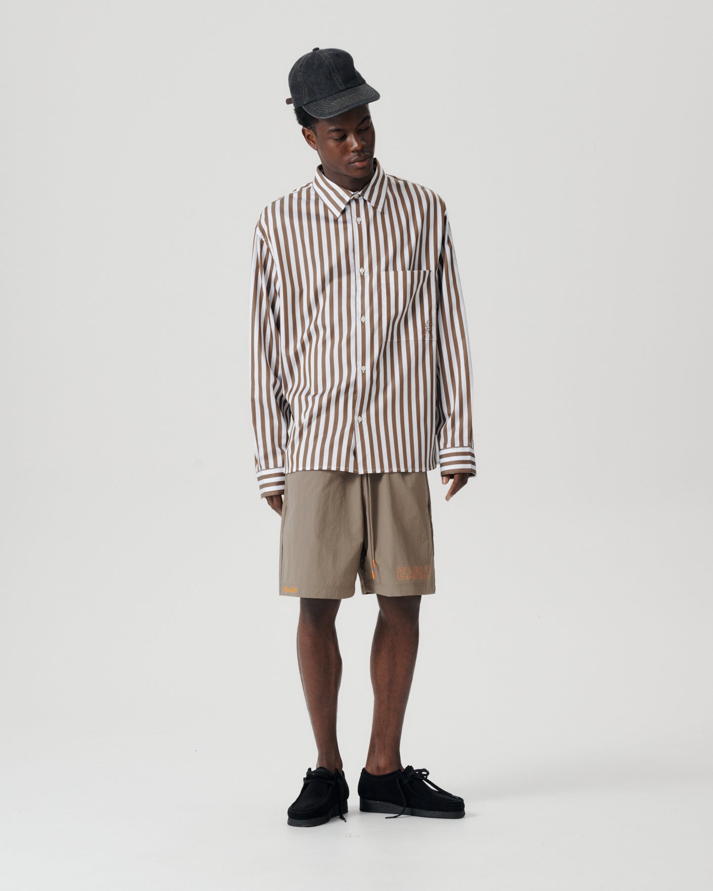 CBD Shirt - Walnut Stripe