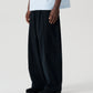 Pleated Easy Pant - Black