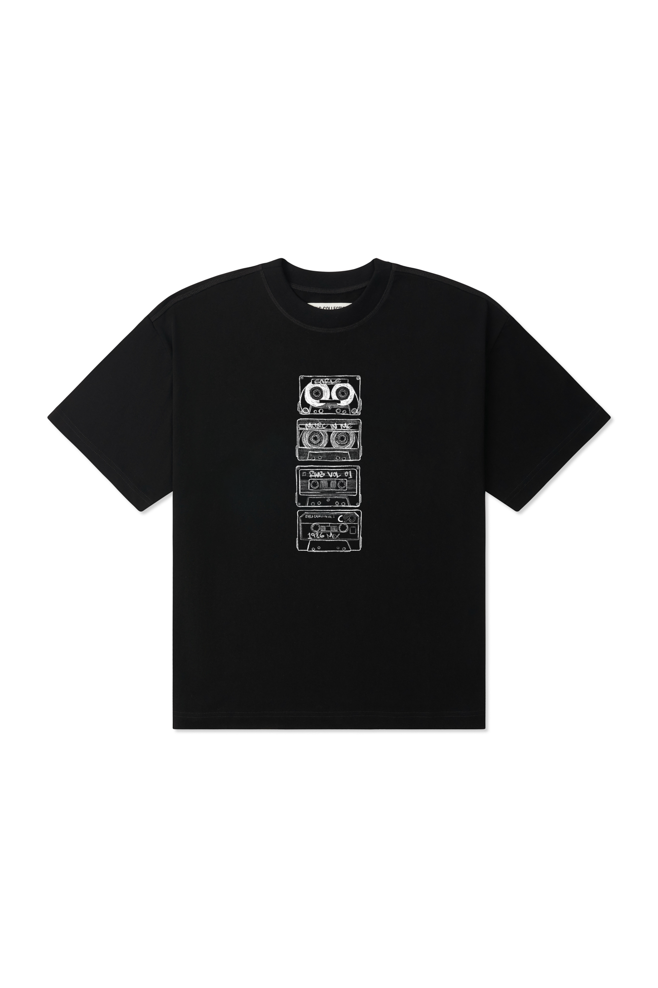 Cassette Tee - Black