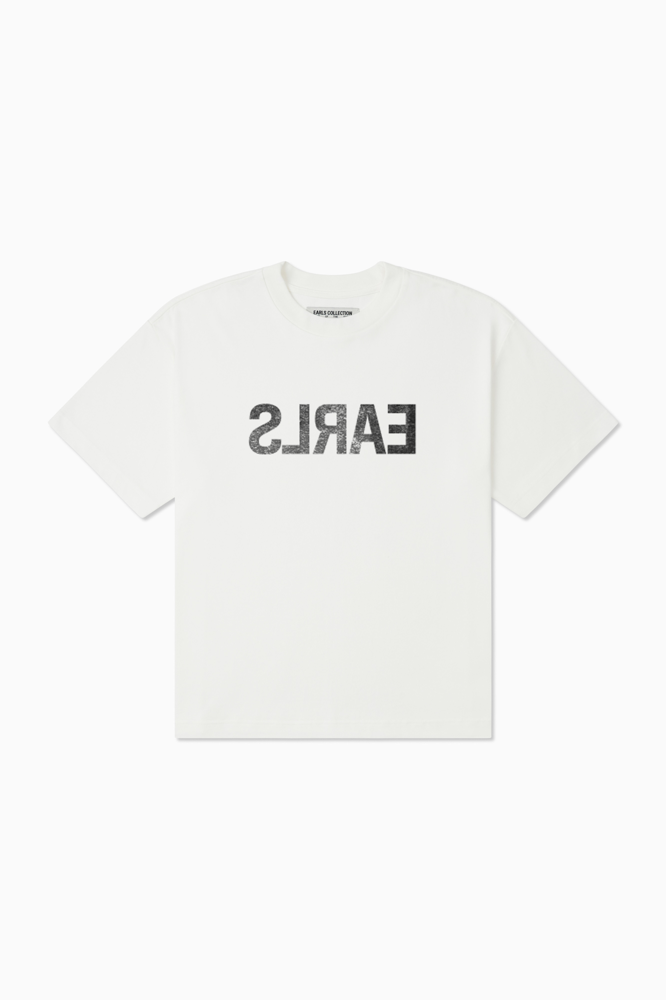 Brand Block Tee - White