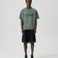 Panelled Brand Tee - Forest