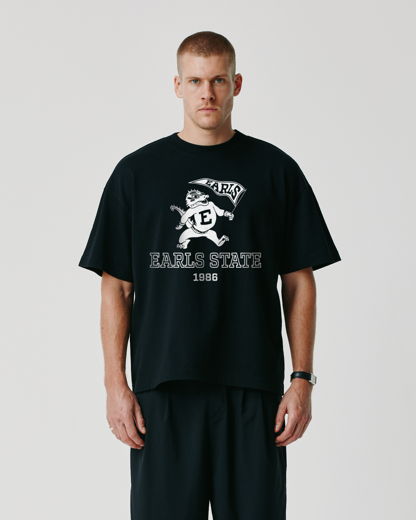 Earls State Tee - Black