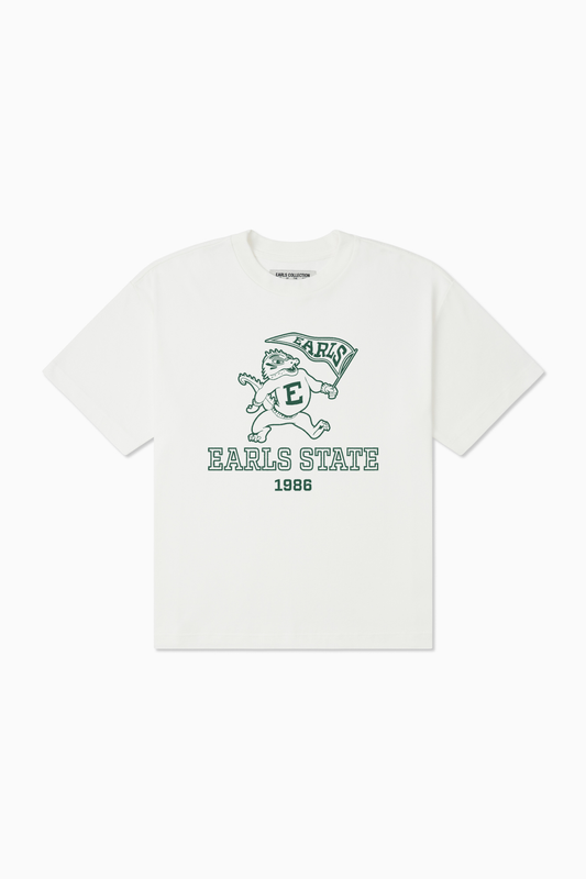 Earls State Tee - White